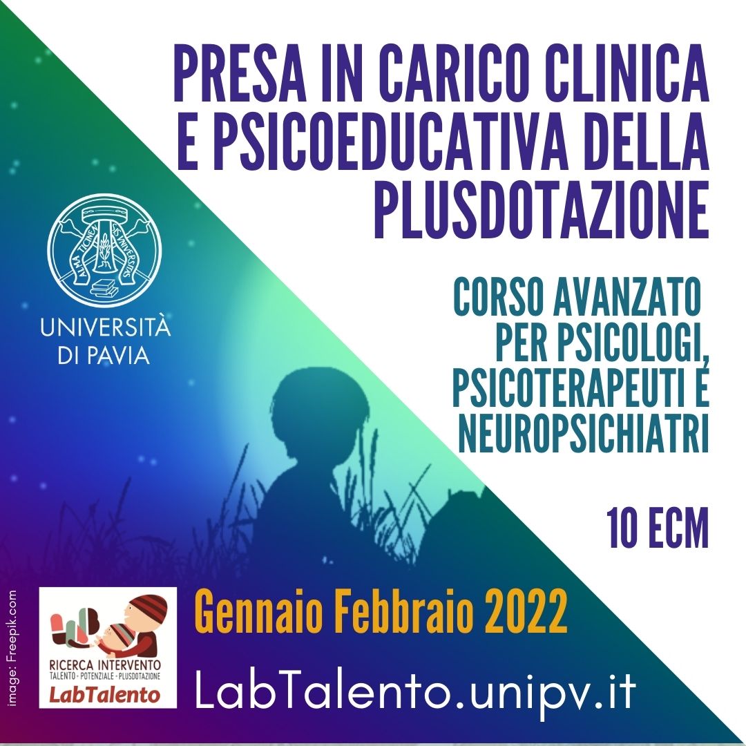 Course Image La presa in carico clinica e psico educativa della plusdotazione