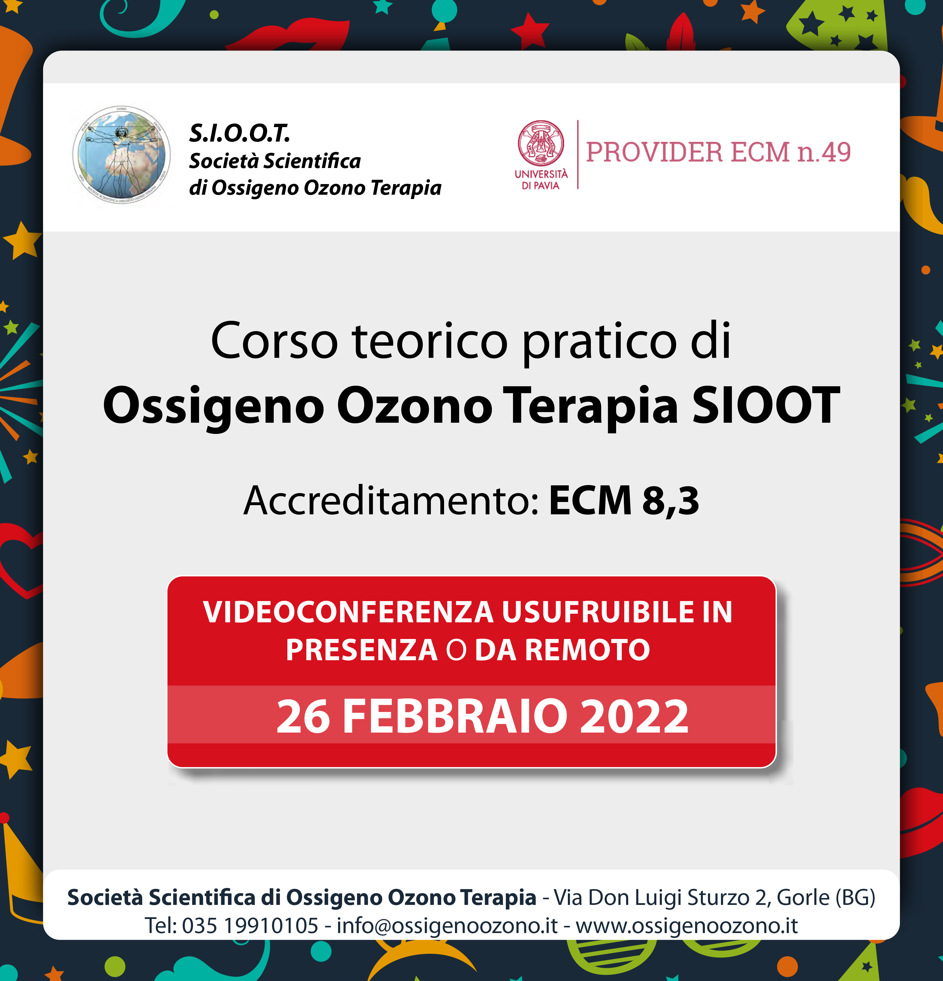 Course Image Corso teorico pratico di ossigeno ozono terapia
