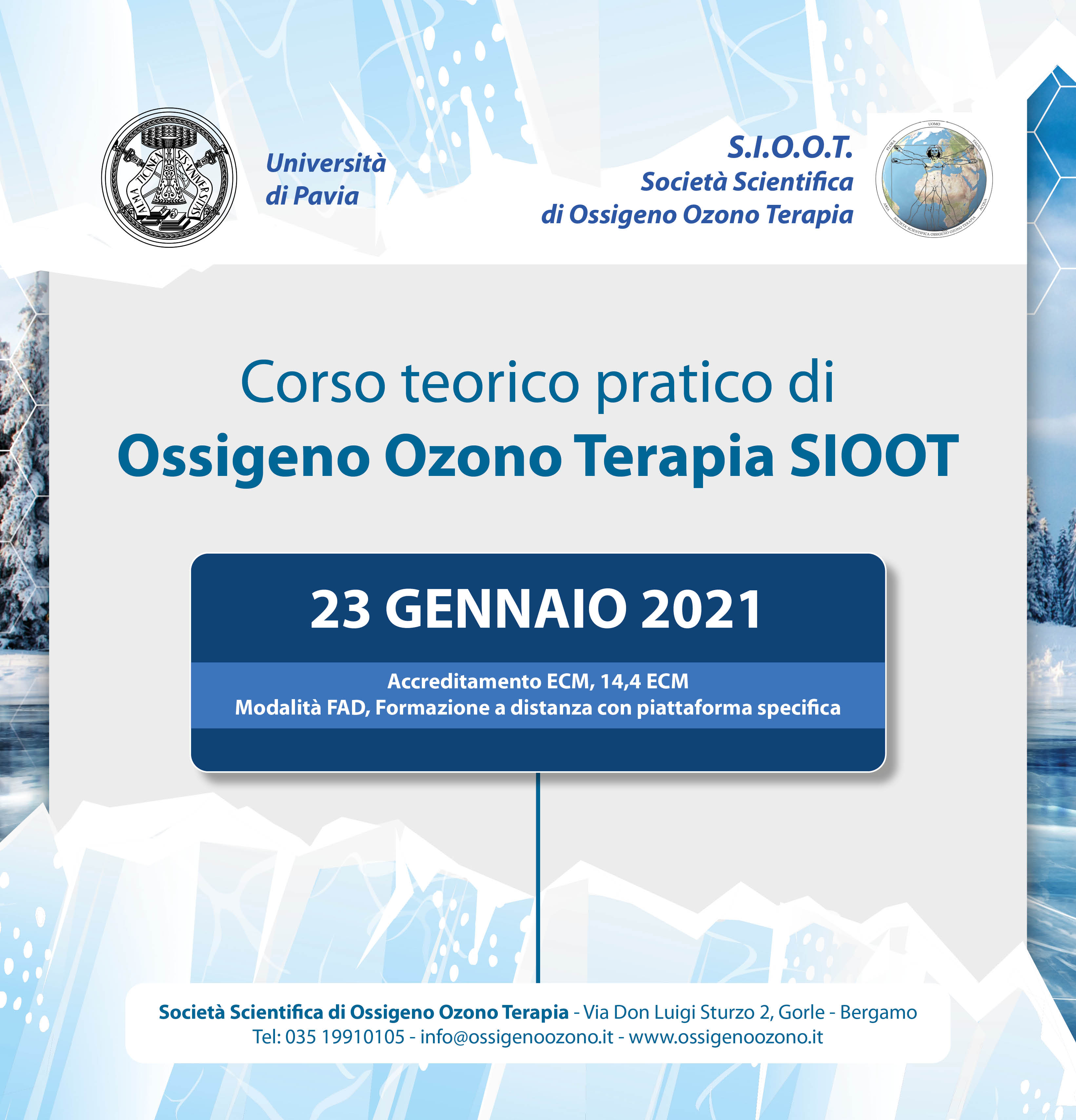 Course Image Corso teorico pratico di ossigeno ozono terapia